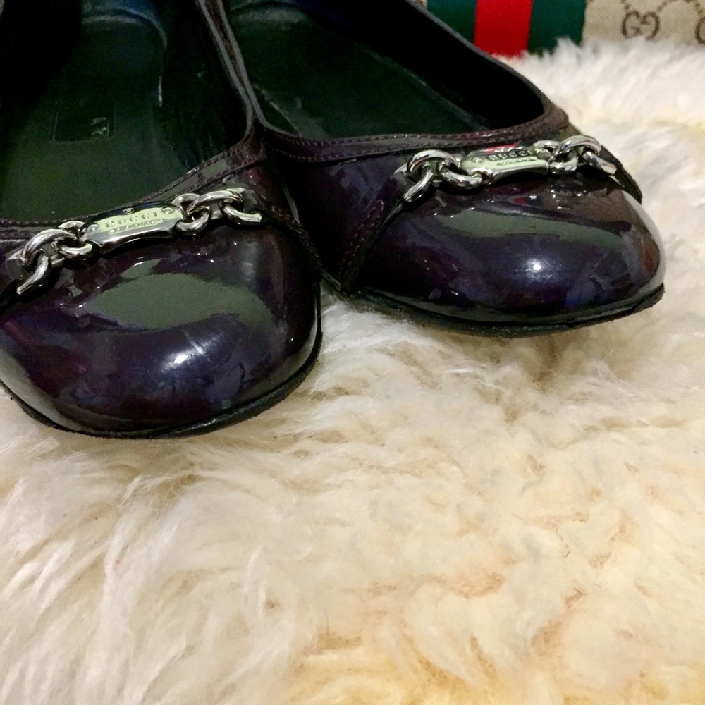Gucci patent leather flats - Picture 6 of 10